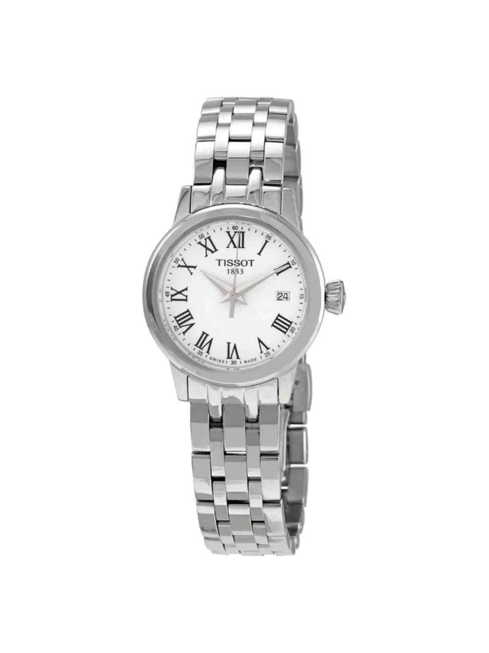 NWT Tissot Classic Dream Lady Quartz White Dial Ladies Watch